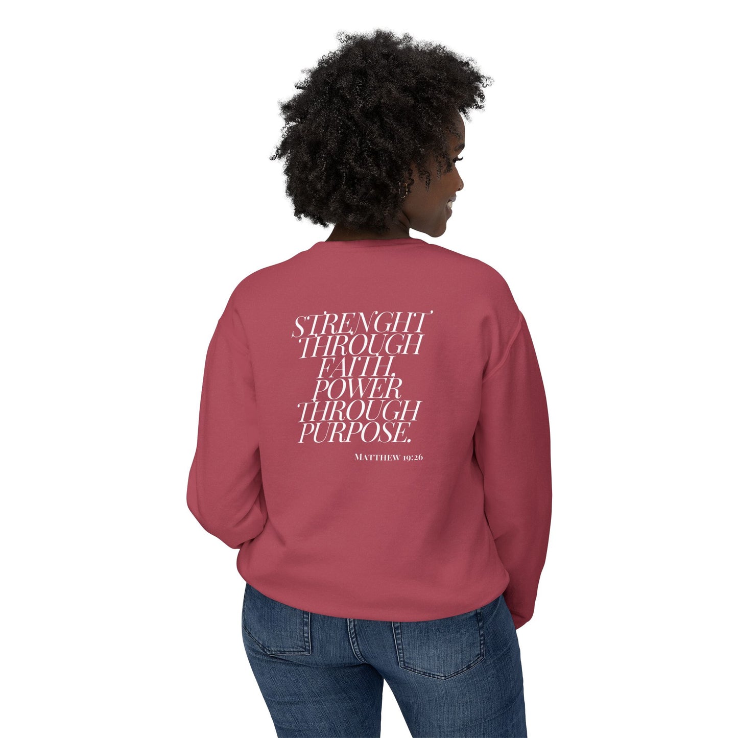 Faith Lightweight Sweatshirt