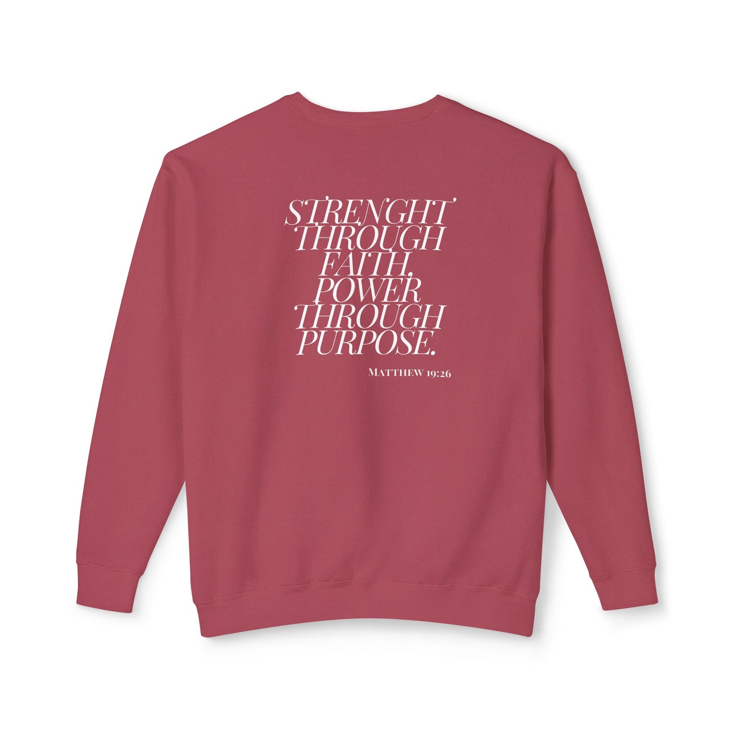 Faith Lightweight Sweatshirt